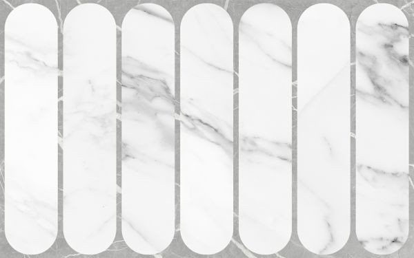 Плитка Gracia Ceramica Арко белый низ 03 25х40