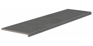 Ступень Exagres фронтальная Essenza Rect Grafite 33x120 C-3