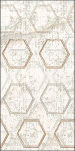 Декор Azori Apulia Oro Hexagone 31,5x63