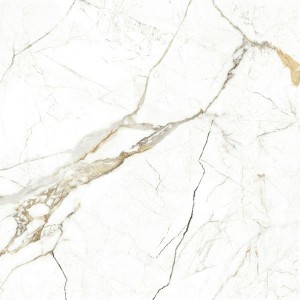 Керамогранит Alma Ceramica Рок Лайн белый 60x60 GFU6060RKL04R