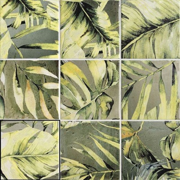 Плитка APE Areca Olive Green Mix 12,4x12,4