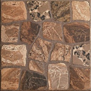 Керамогранит Cersanit Vilio Brown коричневый рельеф 29,8x29,8 A16427