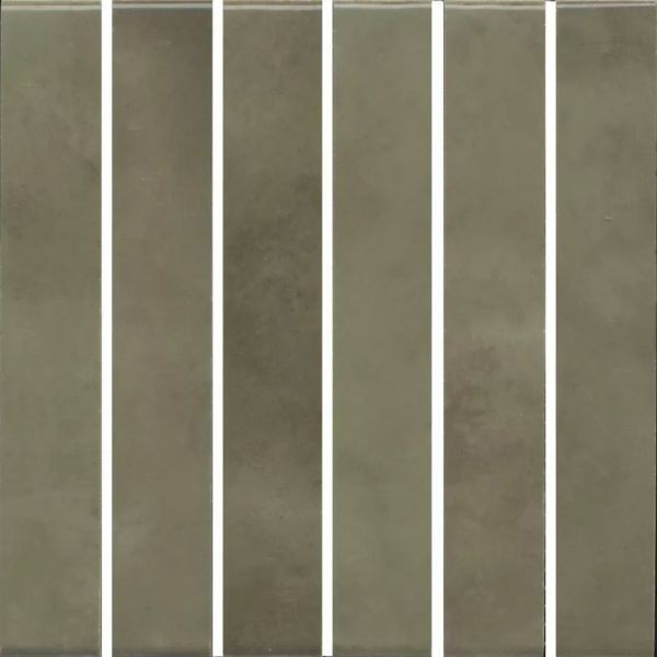 Декор Керама Марацци мозаичный Фес зеленый глянцевый 15x15 KMD2MSM003BN