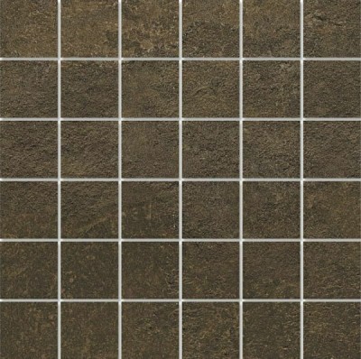 Декор Керама Марацци Про Стоун коричневый мозаичный 30x30 DD2002\MM