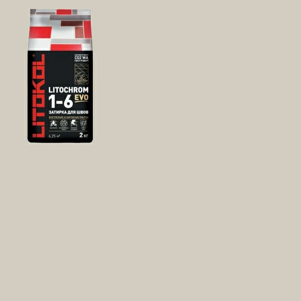 Затирка LITOCHROM 1-6 EVO LE.210 карамель 2 кг