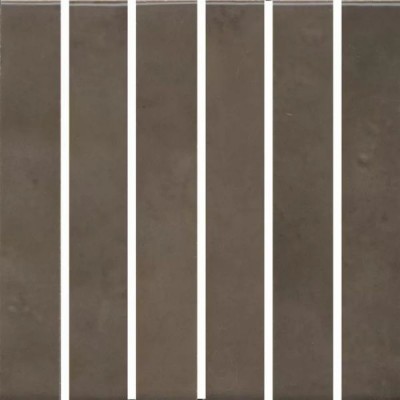 Декор Керама Марацци мозаичный Фес коричневый глянцевый15x15 KMD2MSM004BN