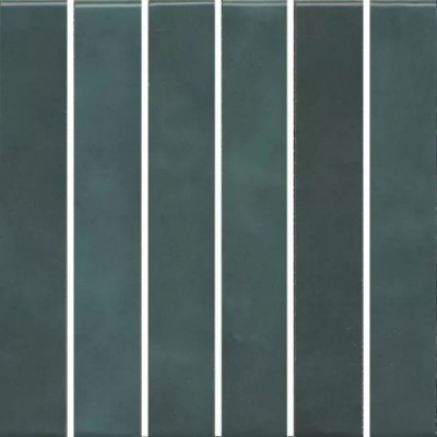 Декор Керама Марацци мозаичный Фес зеленый темный глянцевый 15x15 KMD2MSM005BN