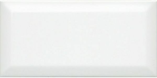 Плитка Керама Марацци Бланше белый грань 9,9x20 см 9x20 19040