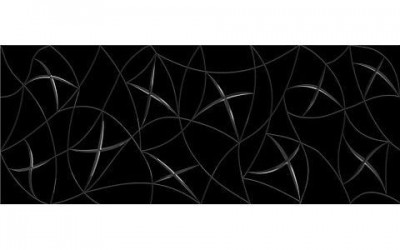 Декор Azori Vela nero Stella Decor 20,1x50,5
