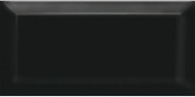 Плитка Керама Марацци Бланше черный грань 9,9x20 см 9x20 19041