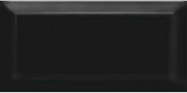 Плитка Керама Марацци Бланше черный грань 9,9x20 см 9x20 19041