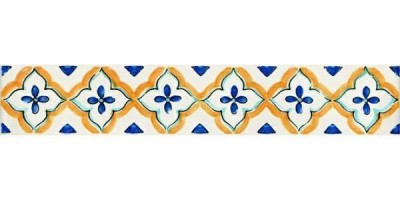 Бордюр Керама Марацци Капри майолика 3,6x20 STG\A350\5232