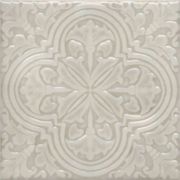 Декор Керама Марацци Фес бежевый светлый глянцевый 15x15 KMD3STA001BN