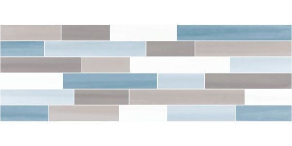 Плитка I Tiles Cristal Muretto Grigio/Azzuro 20x60