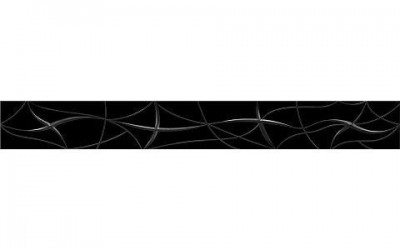 Бордюр Azori Vela nero Stella Border 6,2x50,5