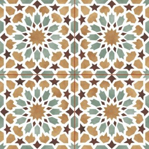 Плитка для пола NiceKer Voila Tanger Yellow 45x45