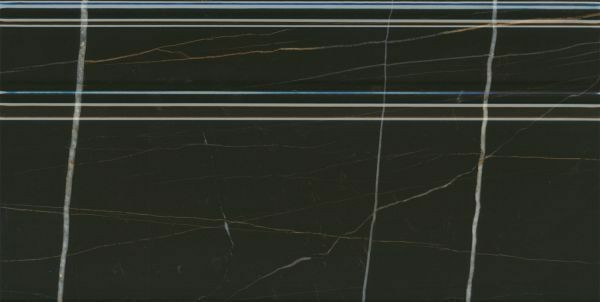 Плинтус Керама Марацци Греппи черный обрезной 20x40 FME008R