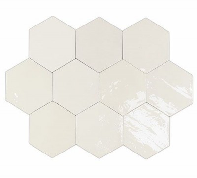Плитка WOW Zellige Hexa White 10,8x12,4