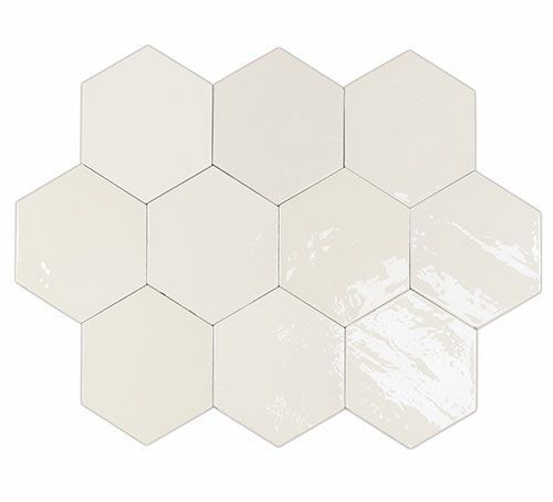 Плитка WOW Zellige Hexa White 10,8x12,4
