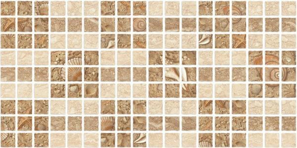 Мозаика Нефрит Аликанте (ракушки) 09-00-5-10-31-11-119 25x50