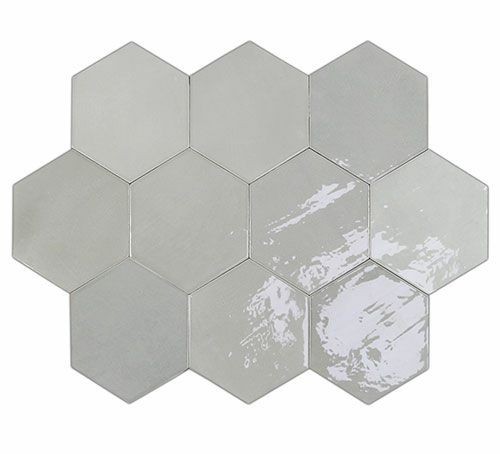 Плитка WOW Zellige Hexa Grey 10,8x12,4