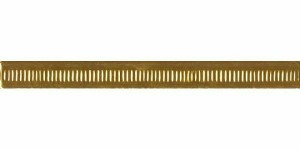 Бордюр Керама Марацци золото 2x20 PLA002