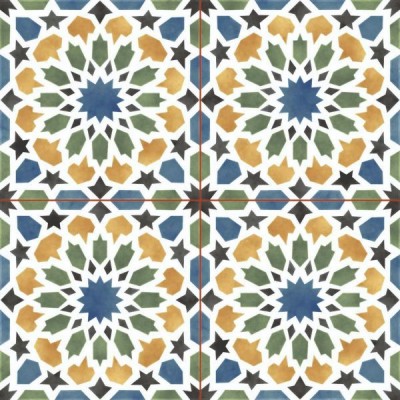 Плитка для пола NiceKer Voila Tanger Blue 45x45