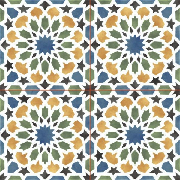 Плитка для пола NiceKer Voila Tanger Blue 45x45