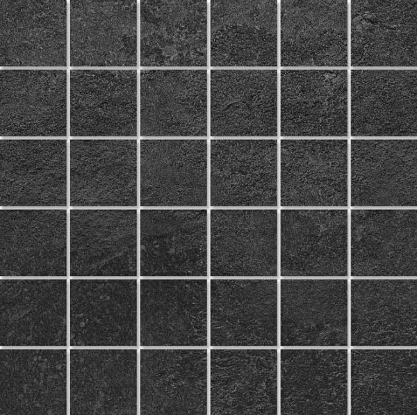 Декор Керама Марацци Про Стоун черный мозаичный 30x30 DD2007\MM