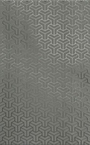 Декор Керама Марацци Ломбардиа серый темный 25x40 HGD\C371\6399