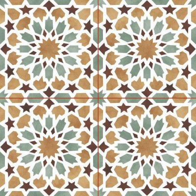 Плитка для пола NiceKer Voila Tanger Yellow 45x45