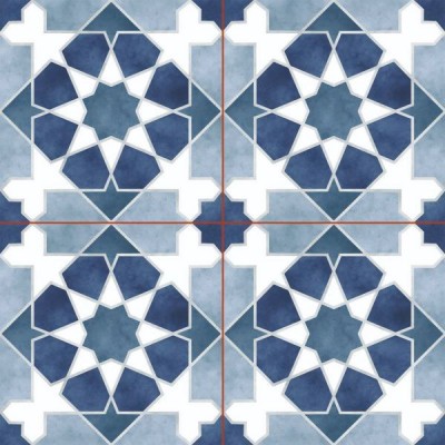 Плитка для пола NiceKer Voila Rabat Blue 45x45