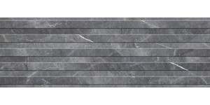 Плитка настенная Керамин Канон 1Д серый 30х90