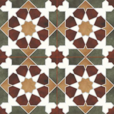 Плитка для пола NiceKer Voila Rabat Green 45x45
