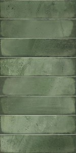 Плитка настенная Azori Bricks Green 31.5x63