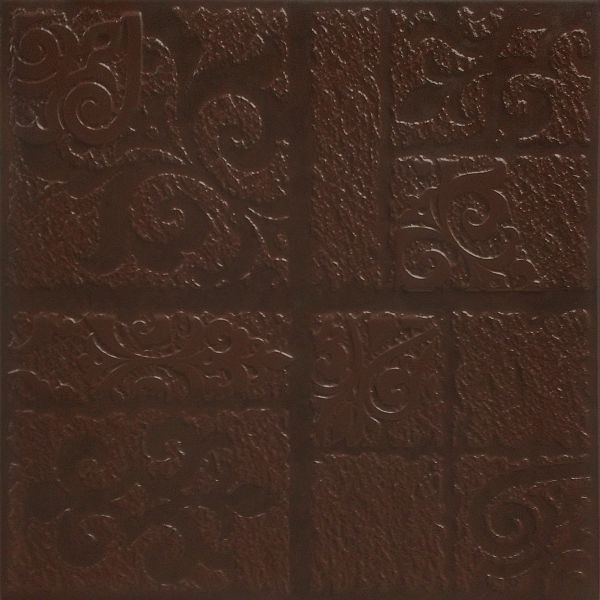 Клинкерная плитка Керамин Каир 4Д коричневый 29,8x29,8