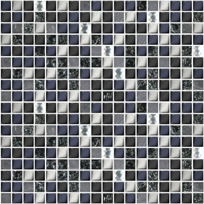 Мозаика Azori Дефиле неро 30x30