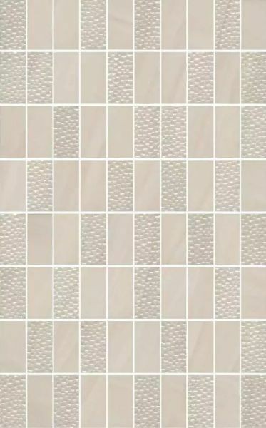 Декор Керама Марацци мозаичный Сияние бежевый 25x40 MM6378