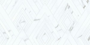 Плитка настенная Azori Carrara Geometria 31.5x63