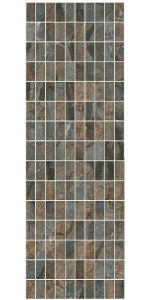 Декор Керама Марацци Театро коричневый мозаичный 25x75 MM12143