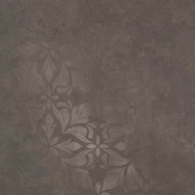 Керамогранит Керама Марацци Хадду коричневый матовый декорированный 40.2x40.2 KM4040G0081N