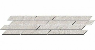 Бордюр Керама Марацци Гренель мозаичный мозаичный серый светлый 9,8x46,8 SG144\003