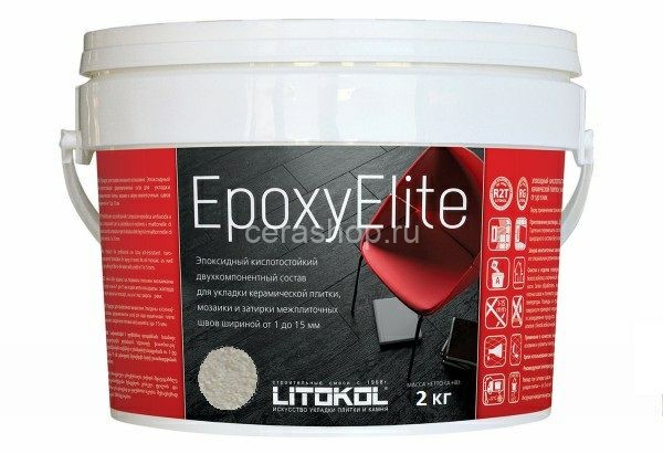 Эпоксидный состав EpoxyElit E.04 платина 2 кг