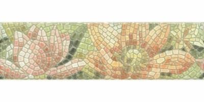 Бордюр Керама Марацци Летний сад Лилии лапп. 5,7x20 HGD\A147\880L