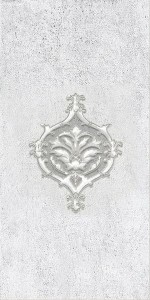 Декор Нефрит Преза серый 04-01-1-08-04-06-1015-0
