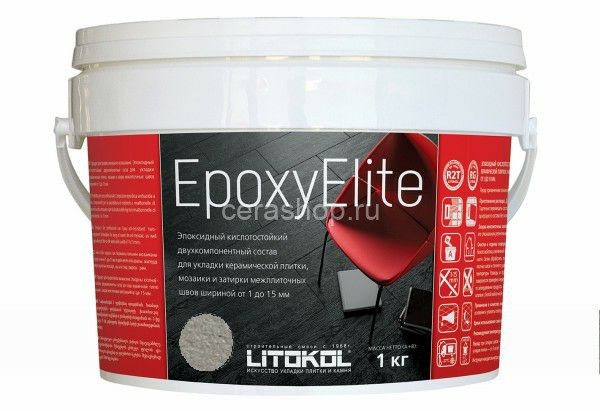 Эпоксидный состав EpoxyElit E.05 серый базальт 1 кг