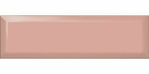 Плитка Керама Марацци Аккорд розовый светлый грань 8,5x28,5 9025