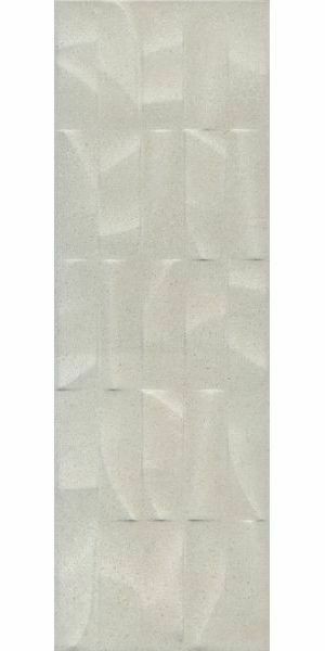 Плитка Керама Марацци Безана серый светлый структура, обрезной 25x75 12151R