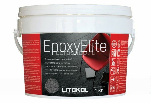 Эпоксидный состав EpoxyElit E.06 мокрый асфальт1 кг