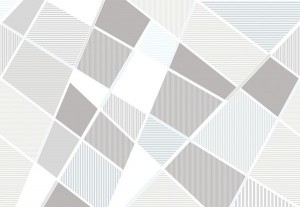 Плитка настенная Azori Sonnet Grey Geometria 20,1x50,5